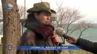 Litoralul, răvășit de v&acirc;nt