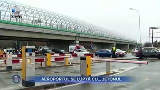 Aeroportul se luptă cu... jetonul