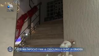 Cei mai &icirc;nfocați fani ai Crăciunului sunt la Oradea