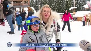 Restricții relaxate, pârtii pline