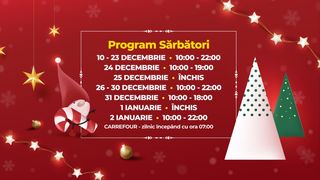 Program Veranda Mall de sărbători