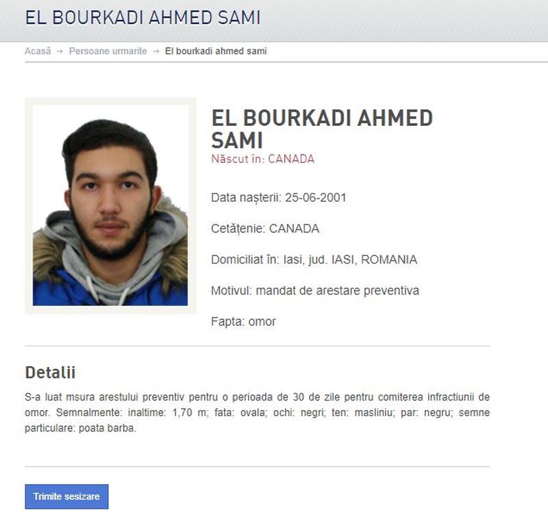 Cine este principalul suspect în cazul dublului asasinat de la Iași. El i-ar fi ucis pe cei doi studenți la medicină