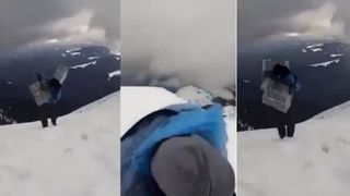 Contrabandiștii de țigări ucraineni s-au filmat în timp ce treceau, cu marfa în spate, munții în România