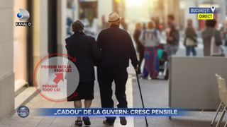 Cadou de la Guvern - cresc pensiile