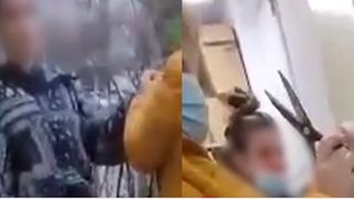 Gestul inedit al unei profesoare: le-a tăiat unghiile elevelor sale cu o foarfecă uriașă. Părinții au reacționat imediat