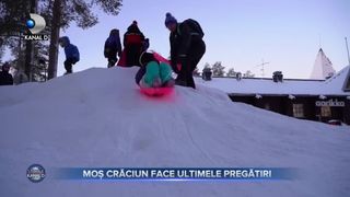 Moș Crăciun face ultimele pregătiri