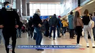 12 aterizări au blocat cel mai mare aeroport