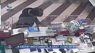A căutat medicamente, a găsit 12.000 de euro