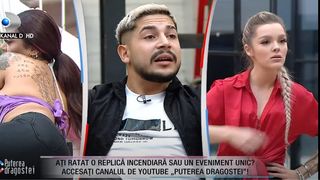 Doi concurenți de la "Puterea Dragostei" s-au sărutat pe ascuns (VIDEO)