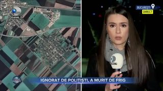 Ignorat de polițiști, a murit de frig