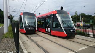 Un tramvai nou-nouț din Arad a fost distrus din prima zi 