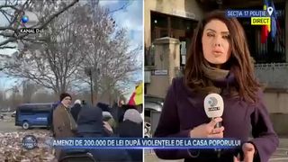 Amenzi de 200.000 de lei după violențele de la Casa Poporului