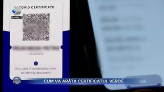 Cum va arăta certificatul verde