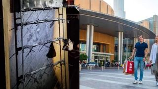 incendiu la mall &icirc;n arad acum