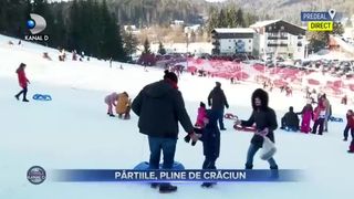 P&acirc;rtiile, pline de Crăciun