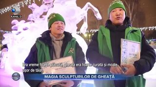 Magia sculpturilor de Gheață