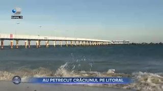 Au petrecut Crăciunul pe litoral