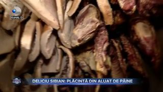 Deliciu sibian - plăcintă din aluat de p&acirc;ine