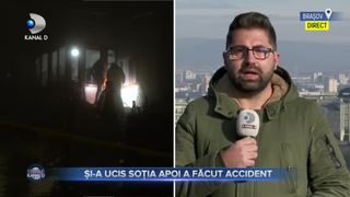 Și-a ucis soția apoi a făcut accident