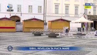Sibiu, revelion în Piața Mare