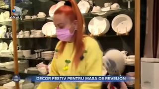 Decor festiv pentru masa de Revelion