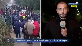 Amenintarea cu bomba, necitita de politie