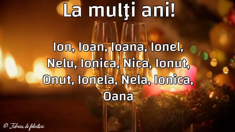 Mesaje, urari si felicitari de Sfantul Ioan 2022. La multi ani Ion, Ioana, Ionel, Ionela, Nela