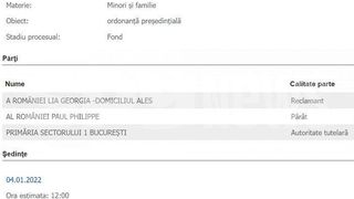 Prințul Paul este chemat în instanță. Prințesa Lia vrea custodia fiului nășit de Traian Băsescu