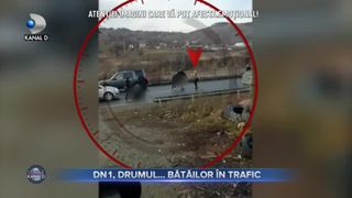 DN1, drumul.... bătăilor în trafic