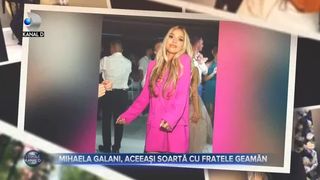 Mihaela Galani - aceeași soartă cu fratele geamăn