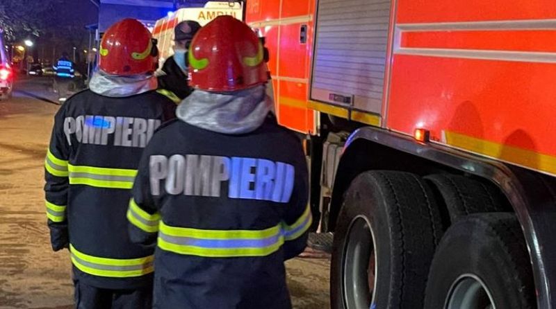 Incendiu în Capitală. Un bărbat a decedat într-un apartament de pe bulevardul Iuliu Maniu