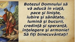Mesaje, urări și felicitari de Bobotează 2022