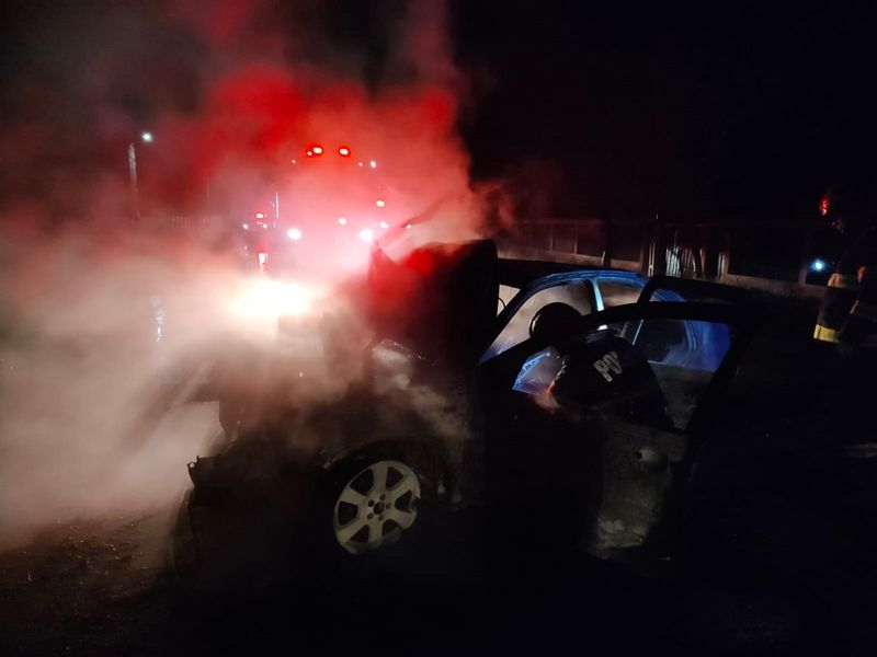 accident rutier galați tânără salvată
