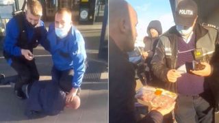 Gest scandalos &icirc;ntr-un magazin din Buzău. Agenții de securitate au pus la păm&acirc;nt și au călcat pe g&acirc;t un bărbat care susținea că a fost &icirc;nșelat