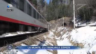 La munte, cu Trenurile Zăpezii