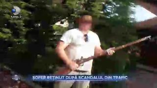Șofer reținut după scandalul din trafic