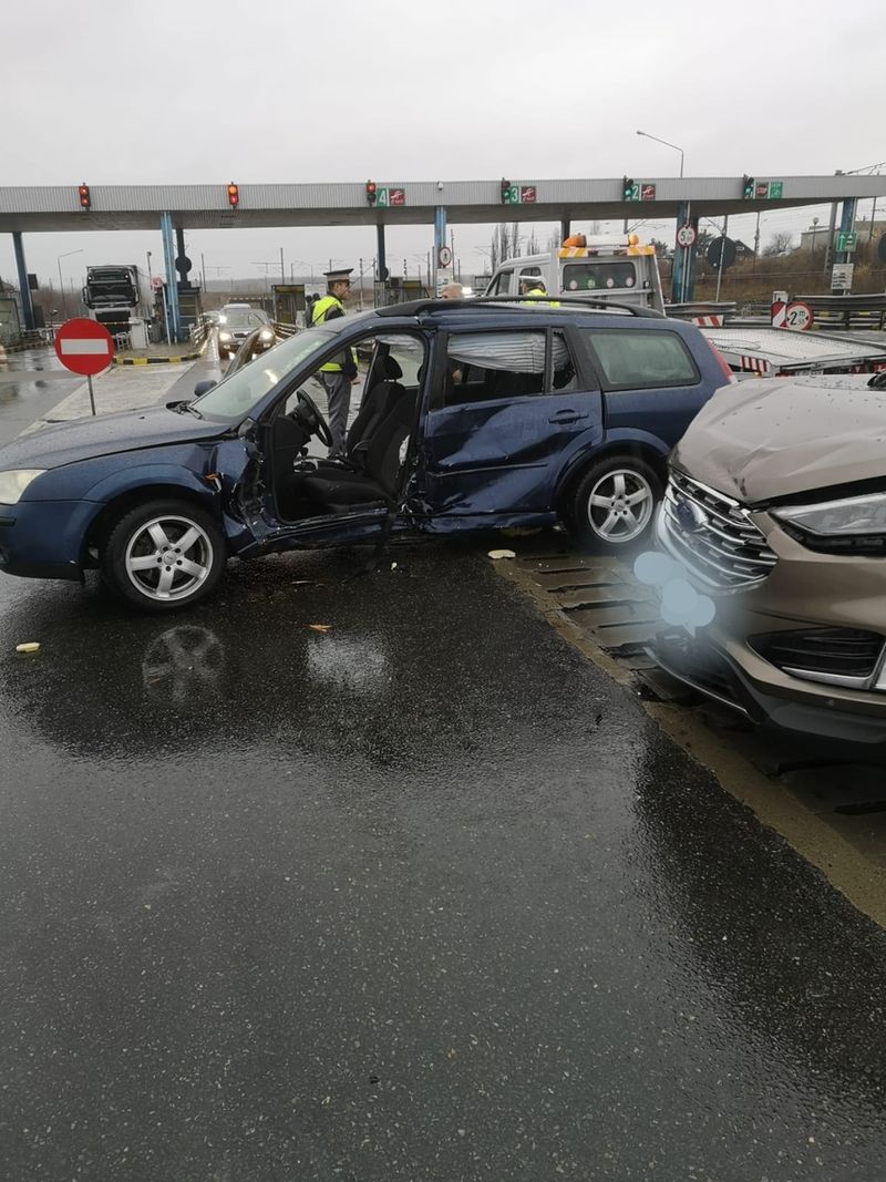 accident rutier pe a2 8 ianuarie