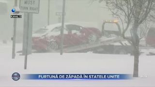 Furtună de zăpadă &icirc;n Statele Unite