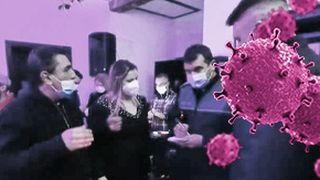 VIDEO | Prima petrecere din an, organizată de managerul unui spital din Bihor a fost oprită de polițiști