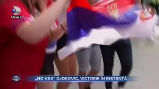 Novak Djokovic, victorie in instanta