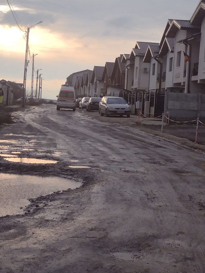 bragadiru străzi neasfaltate 2022
