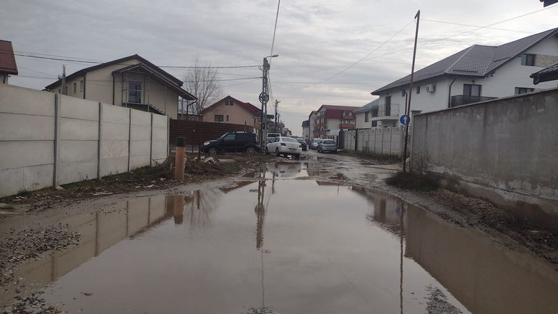 bragadiru străzi neasfaltate 2022