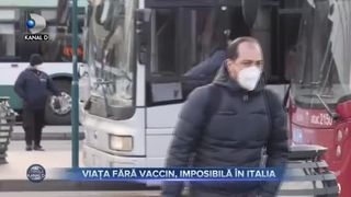Viata fara vaccin, imposibila in Italia