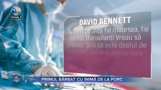 Primul barbat cu inima de la porc