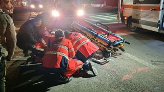 Un copil a fost lovit de o mașină pe o trecere de pietoni din Giurgiu. Șoferul a fugit de la locul faptei