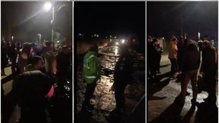 Zeci de persoane au ieșit în stradă în Giurgiu, la Bolintin-Vale, după ce un localnic a fost omorât cu pietre