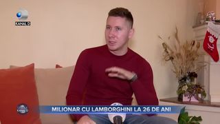 Milionar cu Lamborghini la 26 de ani