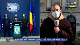 Accidentată mortal de polițist - reacția ministrului
