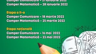 COMPER 2022: Calendarul examenelor la Română şi Matematică