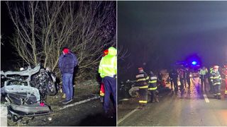 Numărul victimelor din accidentul din Mehedinți a ajuns la 4. Proprietarul BMW-ului a murit